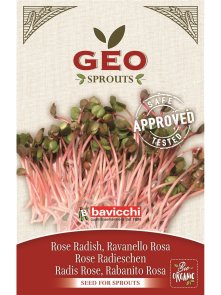 Sjemenke Ružičaste rotkvice za klijanje - Organske 20g Geo