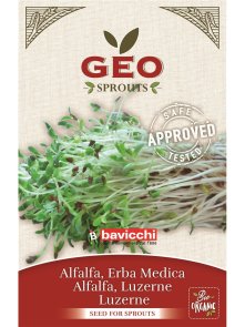 Sjemenke Alfa Alfa za klijanje - Organske 30g Geo