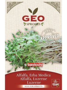 Sjemenke Alfa Alfa za klijanje - Organske 30g Geo
