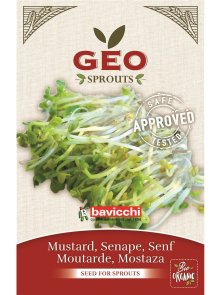 Sjemenke Gorušice za klijanje - Organske 50g Geo