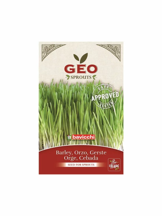 Sjemenke Ječma za klijanje - Organske 600g Geo