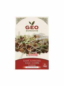 Sjemenke Leće za klijanje - Organske 90g Geo