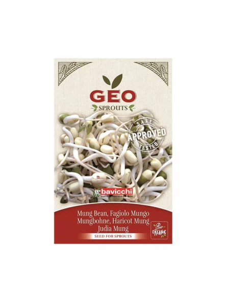Geo Sjemenke Mungo graha za klijanje - Organske u vrečici od  90g
