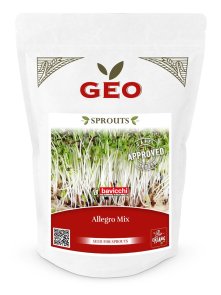 ''Allegro'' Mješavina sjemenki za klijanje - Organska 400g Geo