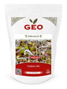 ''Andante'' Mješavina sjemenki za klijanje Energija & Detoksikacija - Organska 400g Geo