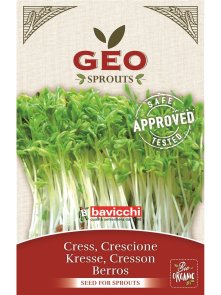 Sjemenke Kres salate za klijanje - Organske 35g Geo