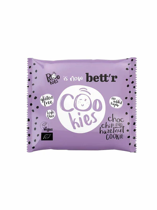 Bett’r Keks Čokolada & Lješnjak - Organski u pakiranju od 40g