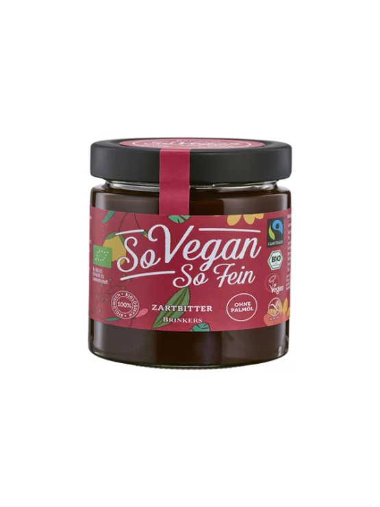 Brinkers organski veganski namaz od tamne čokolade  u pakiranju od 270g
