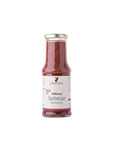 Sanchon barbecue umak bez glutena u pakiranju od 210 ml