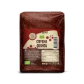 Nutrigold crvena quinoa dolazi u plastičnom, prozirnom pakiranju od 500g.