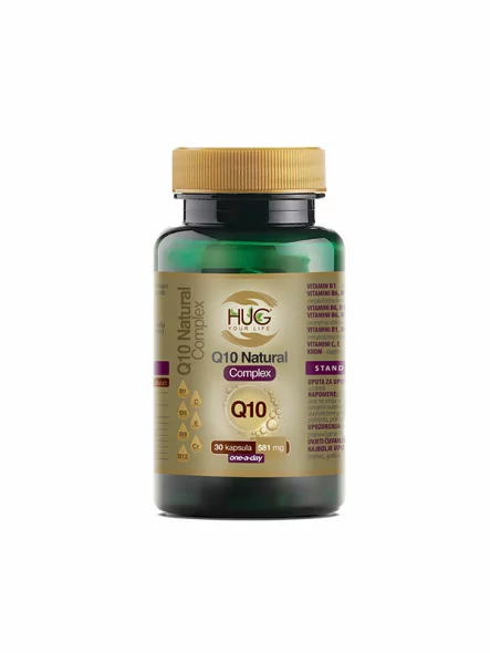 Q10 Natural Complex kapsule 30x581mg Hug Your Life