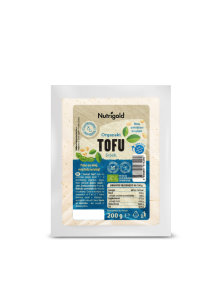 Nutrigold tofu u prozirnoj, plastičnoj ambalaži od 200g.