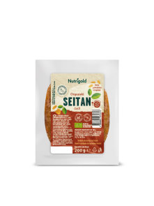 Nutrigold seitan grill u prozirnoj, plastičnoj ambalaži od 200g.