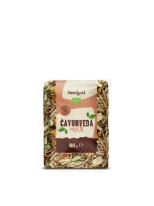 Nutrigold organski čayurveda čaj u prozirnoj ambalaži od 60g