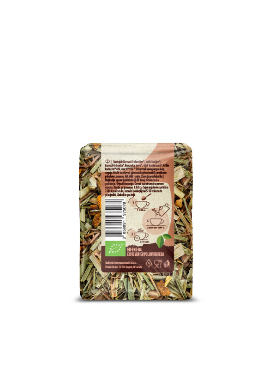 Nutrigold organski čayurveda čaj u prozirnoj ambalaži od 60g