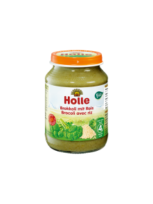 Holle organska kašica od brokule s rižom u staklenci od 190g