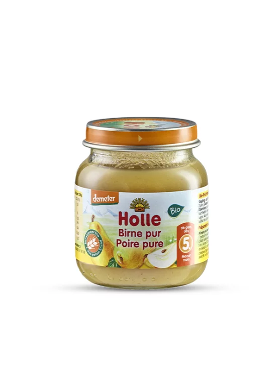 Holle organska kašica od kruške u staklenci od 125g