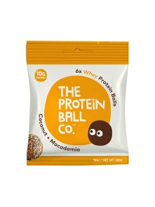 WHEY proteinske loptice Coconut & MACADAMIA 45g - Protein Ball CO