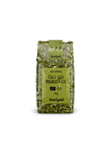 Nutrigold organski čaj od moringe u prozirnoj ambalaži od 30g
