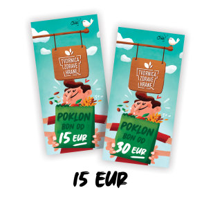 Poklon bon 15€ / 113,02kn