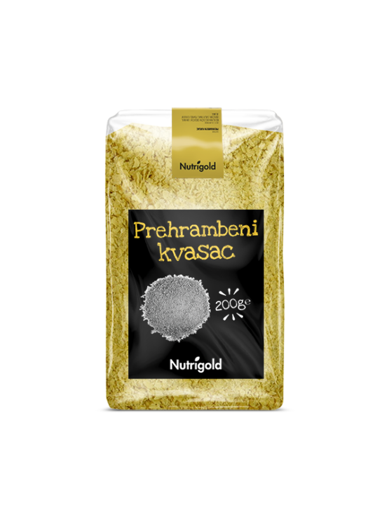 Prehrambeni kvasac dolazi u prozirnoj, plastičnoj, ambalaži od 200g.