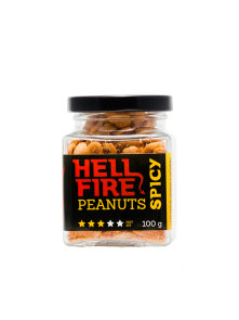 Ljuti prženi kikiriki sa začinima - HellFire Peanuts 100g Volim Ljuto