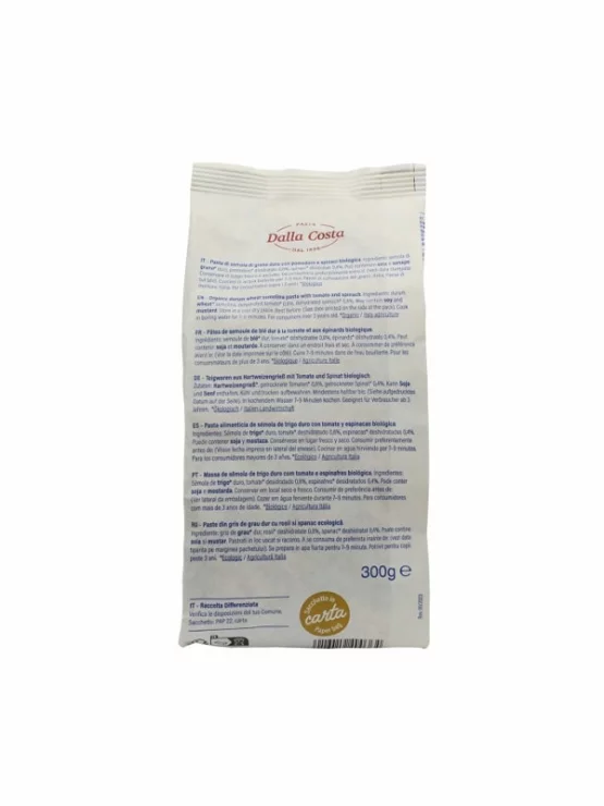 Mickey Tjestenina Disney Špinat & Rajčica & Durum - Organska 300g Probios