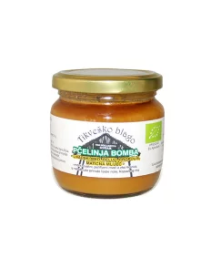 Med s matičnom mliječi "Pčelinja bomba" – Bio 250g Tikveško Blago