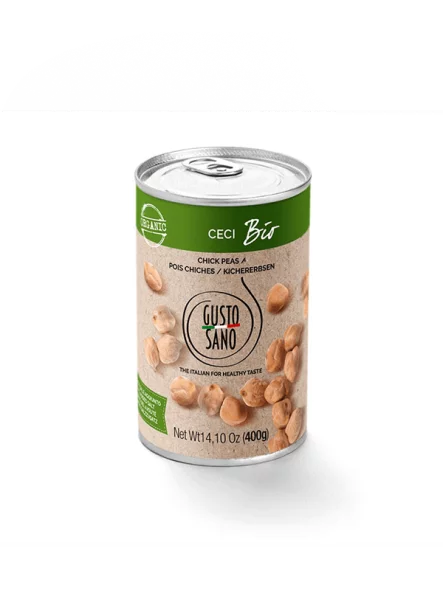 Gusto sano organski slanutak u limenci 400g