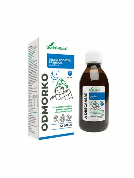 Soria Natural Odmorko sirup u bočici od 150ml