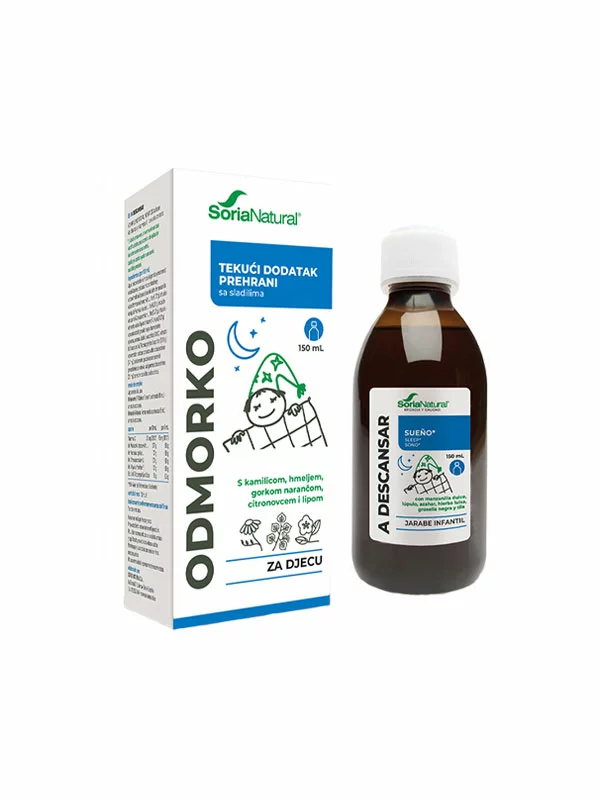 Soria Natural Odmorko sirup u bočici od 150ml