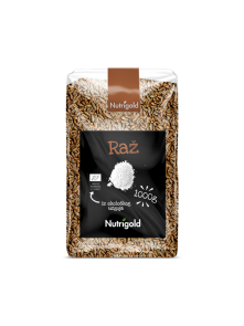 Nutrigold organska raž u prozirnoj ambalaži od 1000g