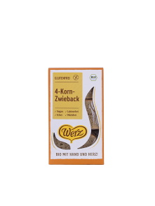 Integralni dvopek od 4 zrna Bez glutena  - Organski 150g Werz