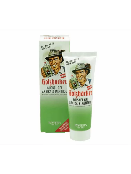 Holzhacker gel za opuštanje - Arnika & Mentol 75ml Riviera