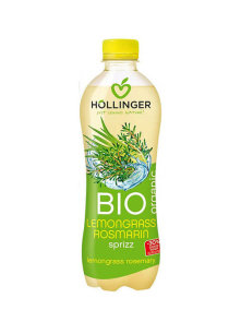 Sok Limunova trava & Ružmarin Blago gaziran - Organski 500ml Hollinger