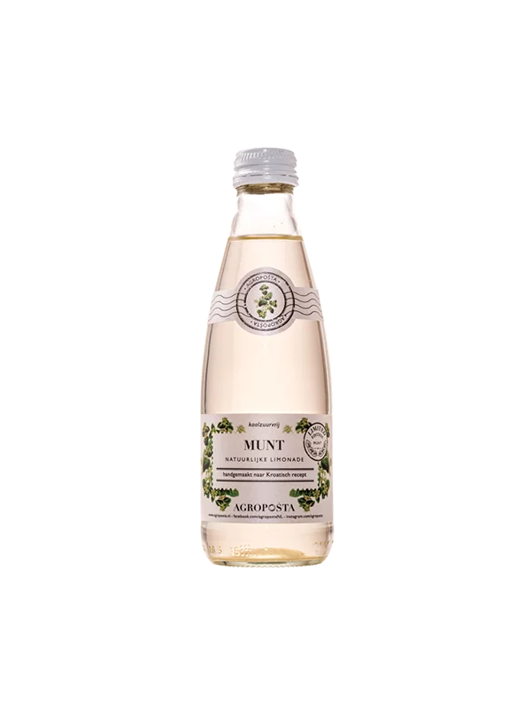 Agropošta Sok od mente Bio u staklenoj boci od 0,25l