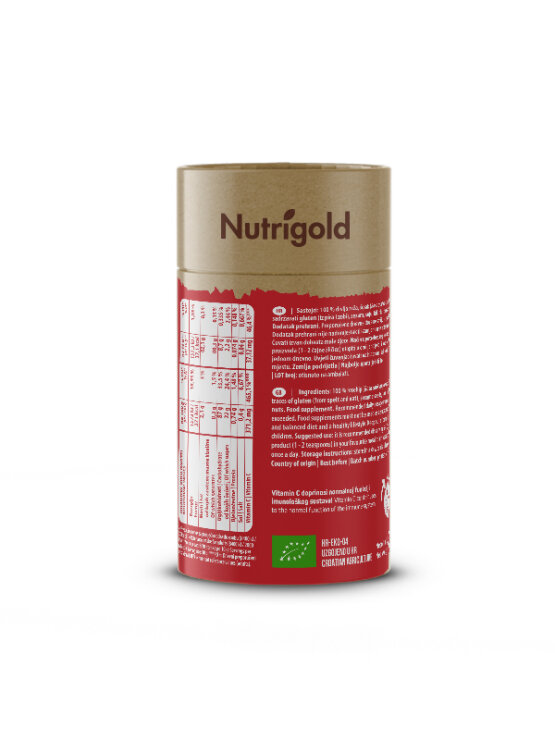 Nutrigold organski šipak u prahu u smeđoj ambalaži od 200 g