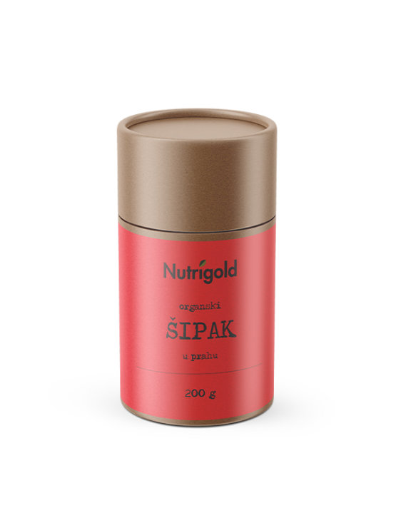 Nutrigold organski šipak u prahu u smeđoj ambalaži od 200 g