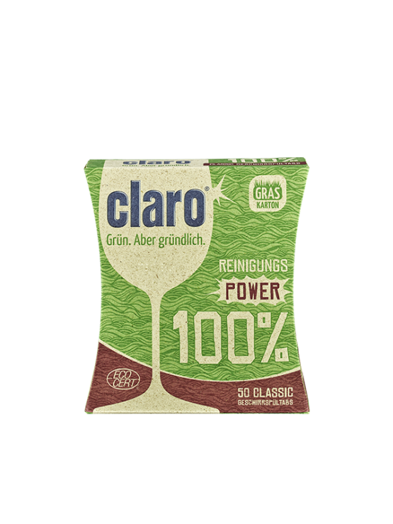 Eco Claro tablete za perilicu posuđa u biorazgradivoj ambalaži od 50 kom