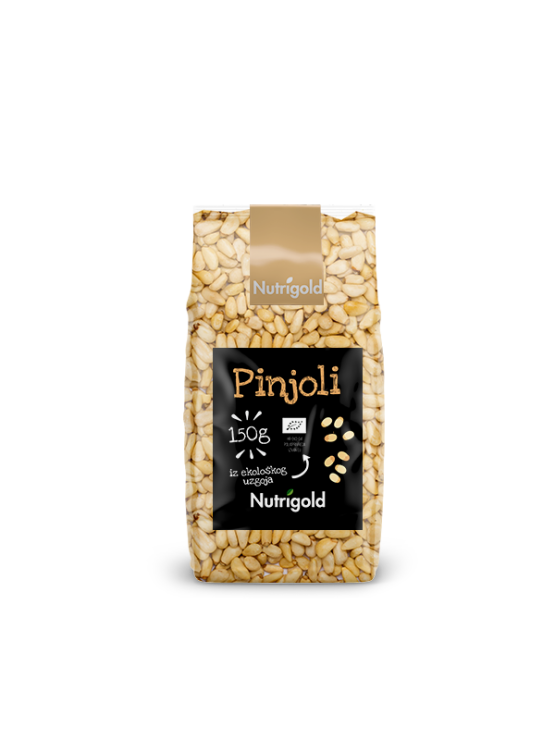 Nutrigold Organski pinjoli u smeđoj ambalaži od 150 grama