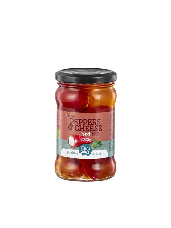 Terrasana organska crvena paprika s krem sirom u staklenoj ambalaži od 270g