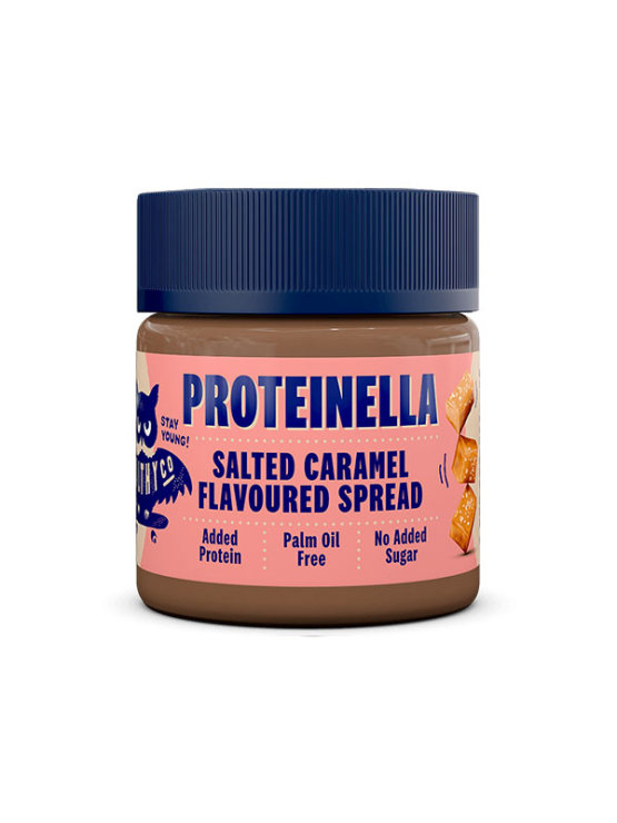 HealthyCo Proteinella namaz od slane karmele u platičnoj ambalaži od 200g