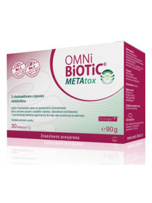 Allergosan Omni Biotic META tox 30 vrećica u kartonskom pakiranju