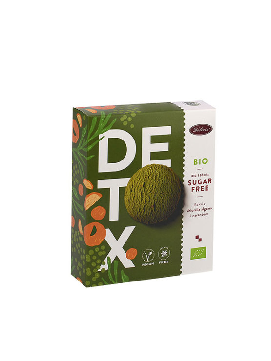 Detox organski keksi bez šećera u kartonskom pakiranju od 125g