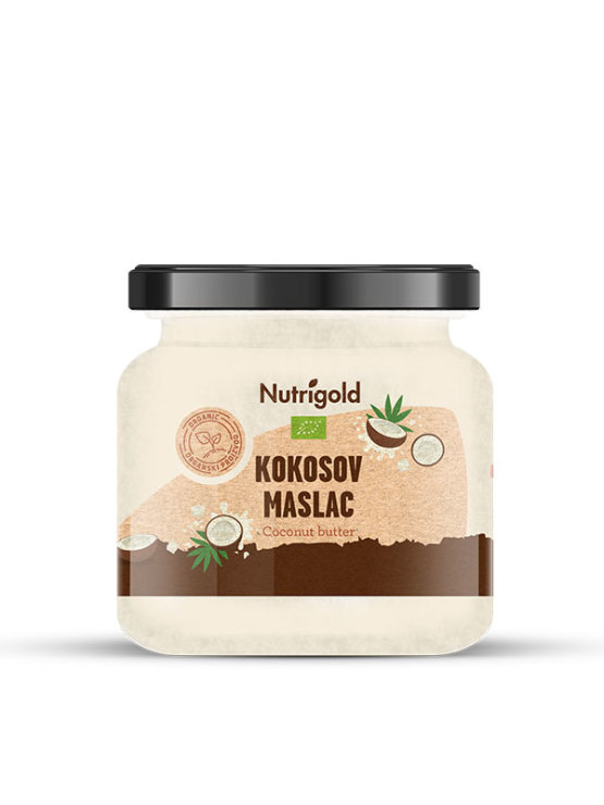 Nutrigold organski kokosov maslac u staklenci 250 g