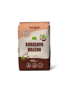 Nutrigold Kokosovo brašno - Organsko u smeđoj ambalaži 500g