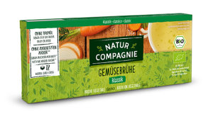 Organski Natur Compagnie povrtni temeljac bez kvasca u pakiranju od 12 kocki