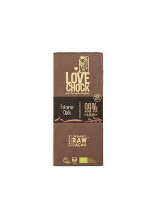 Veganska čokolada 99% Kakao - Organska 70g Lovechock