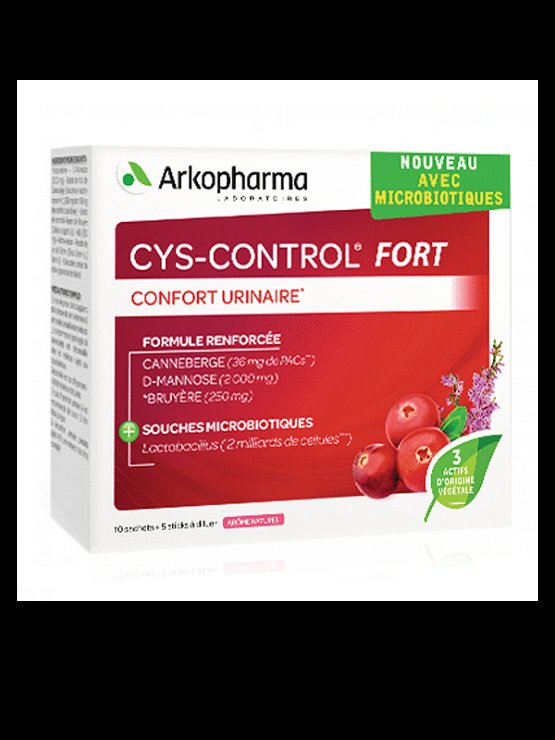 Arkopharma Cys Control Flash - Dodatak prehrani s brusnicom, vrijeskom i eteričnim uljima