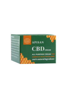 Radovan Petrović Apisan CBD krema u zelenom kartonskom pakiranju od 20 ml